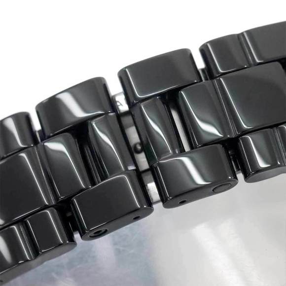 Chanel CHANEL J12-365 H3836 Men's Watch Date Black Ceramic Automatic Self-Win... - Picture 7 of 8